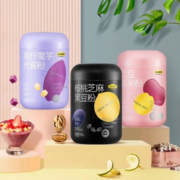 包装设计 | 五谷磨房-核桃芝麻黑豆粉